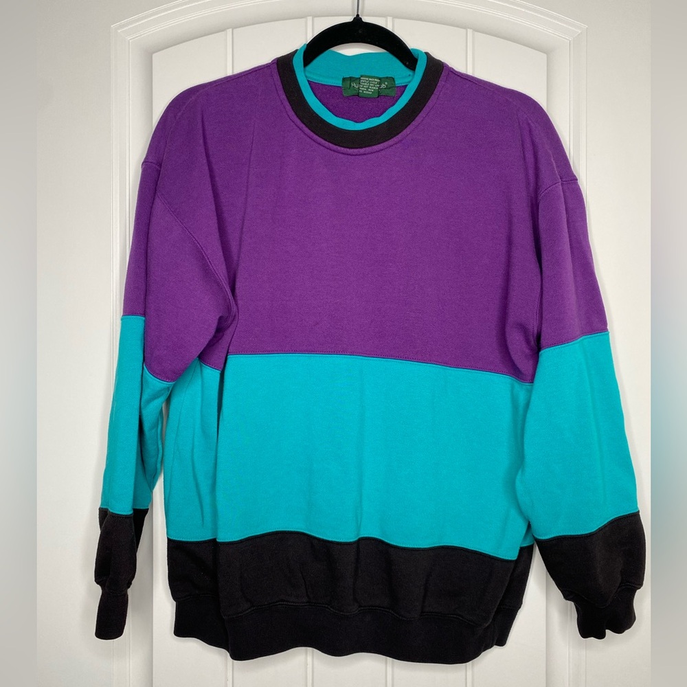 Hunt Club Vintage Colorblock Sweatshirt